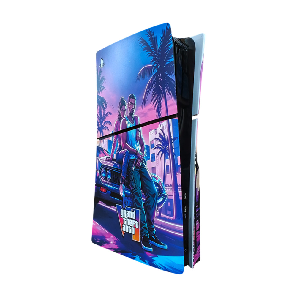PlayStation 5 Slim Disc Edition Faceplate - PS5 Slim - GTA 6 Edition