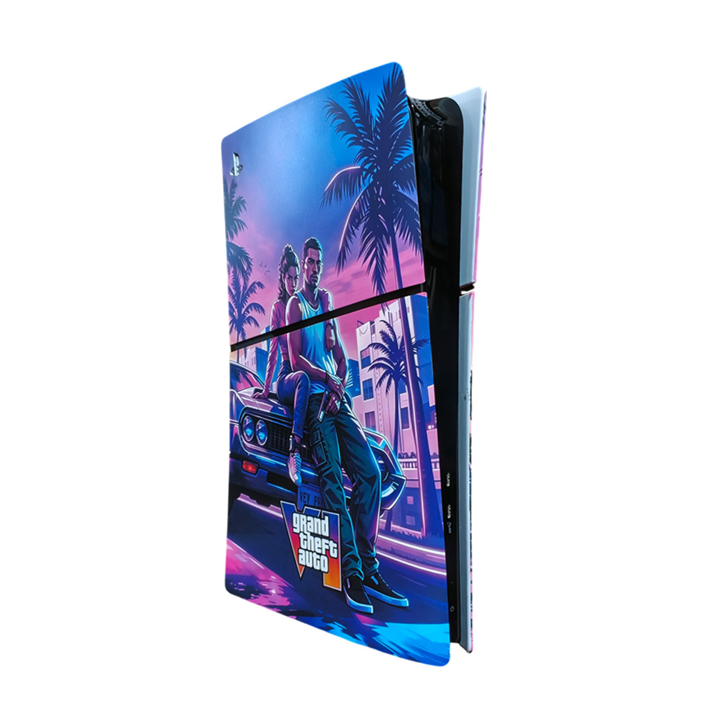 PlayStation 5 Slim Digital Edition Faceplate - PS5 Slim - GTA 6 Edition